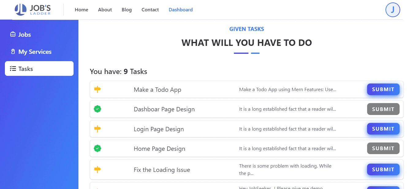 Job's Ladder — screen 4