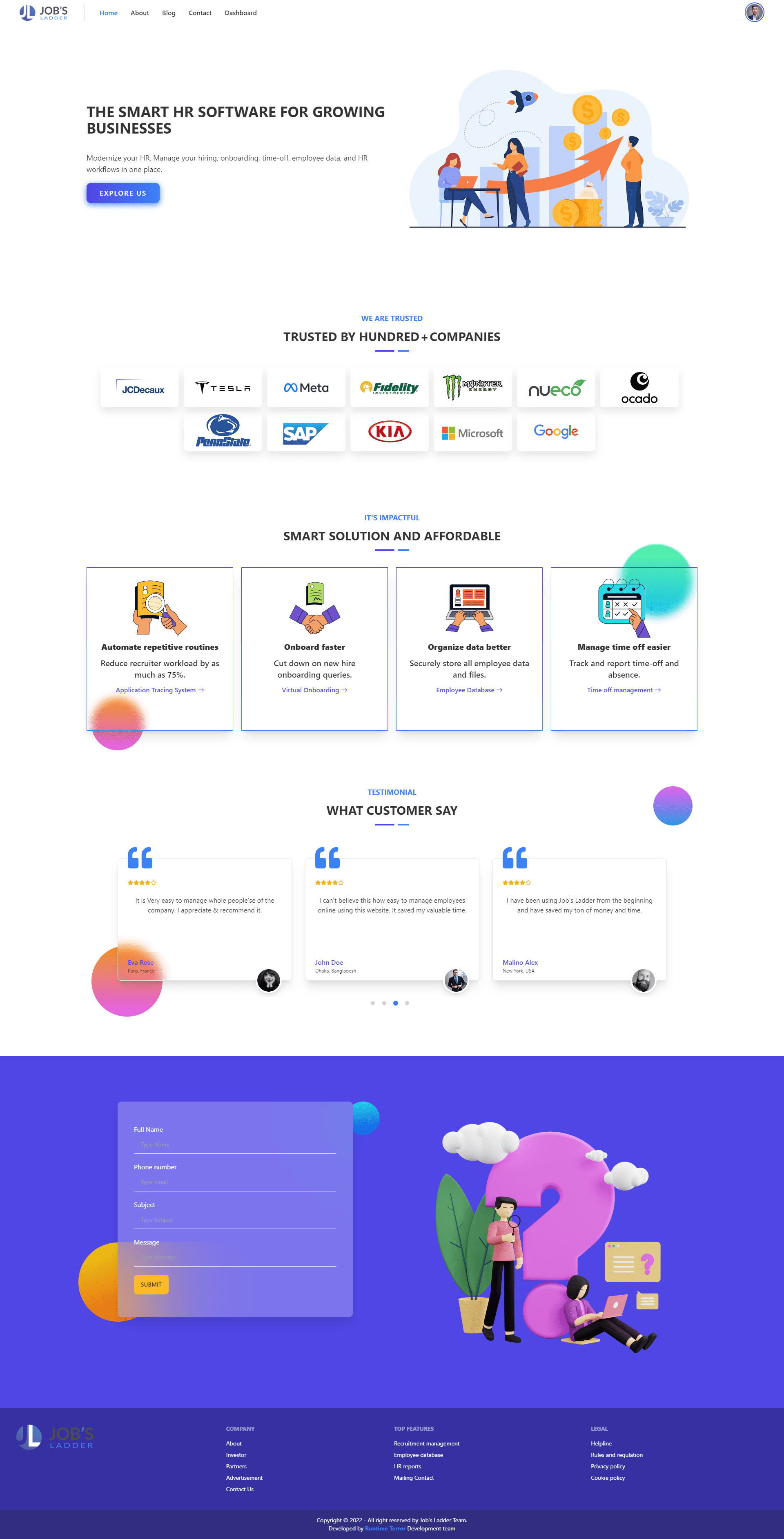 Job's Ladder — Recruitment Platform