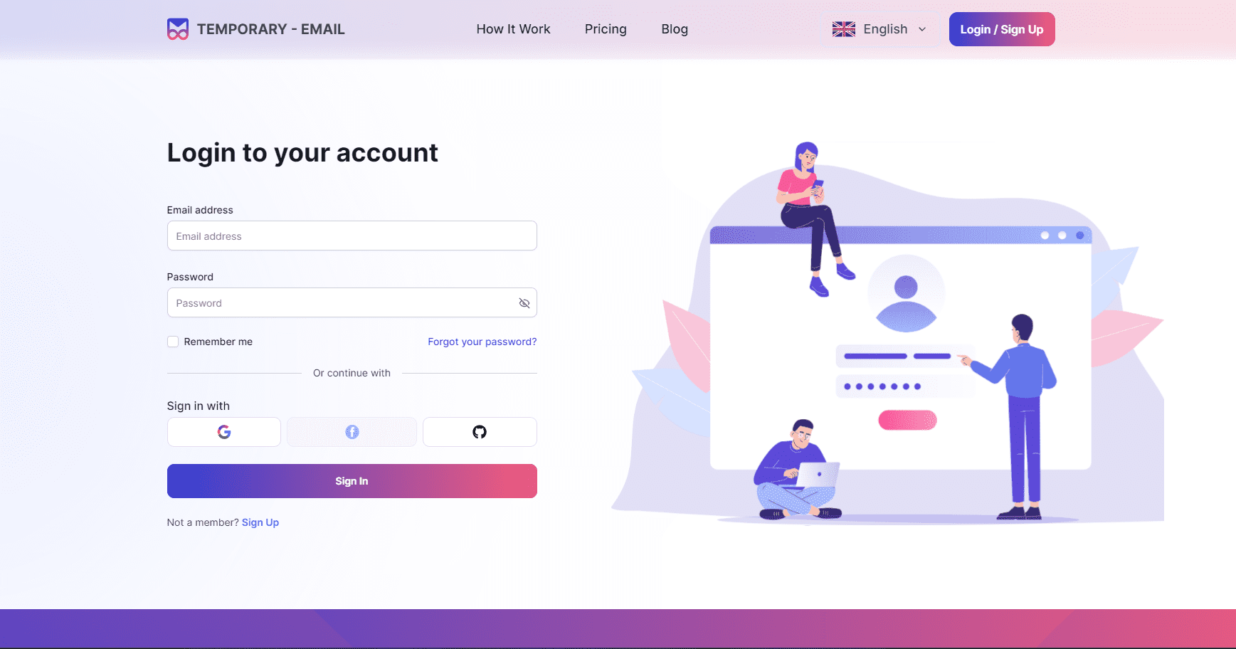 Mailrapido — screen 2